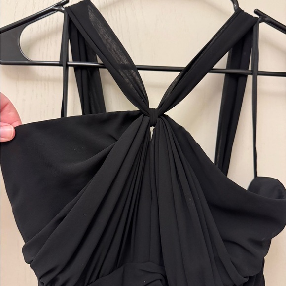 Elegant Black Evening Dress Jones Wear Dress Size 8 Great Condition - Picture 2 of 7